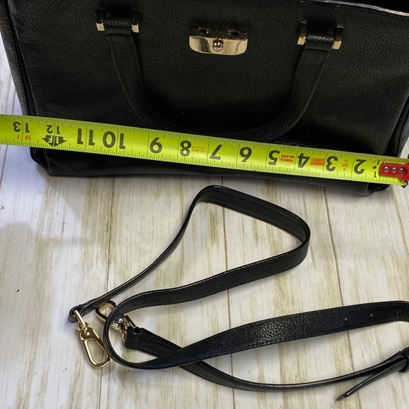 Kate Spade Black Leather Satchel - Picture 10 of 11